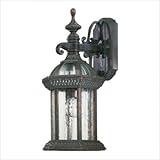 Stelton Downlight Wall Lantern Finish: Rustic Silver