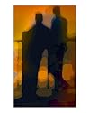 Two Men Emerging Artists Photographic Poster Print by Linda Armstrong, 16x20