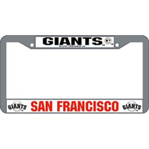 San Francisco Giants MLB Chrome License Plate Frame