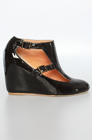 80%20 The Penny Buckle Open Wedge in Black,Shoes for Women from 80%20