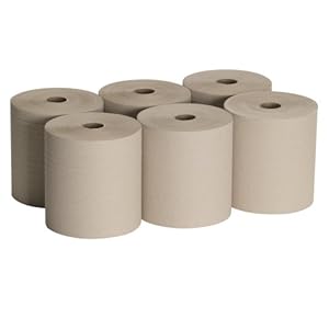 Georgia-Pacific Envision 26301 Brown Hardwound Roll Paper Towel, 800' Length x 7.875