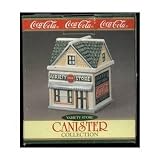COCA COLA CHRISTMAS CANISTER~~VARIETY STORE RARE!!