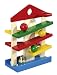 Eichhorn 100002025 - Holz-Kugelbahn-Haus, inklusive Kugeln und Glocke, 25x12x34 cm