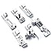 YEQIN 6 pcs Overlock Optional Presser Feet Foot kit for Juki Lock MO-50E MO-51E