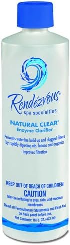 Advantis Tech 106704A Rendezvous Spa Specialties Natural Clear Enzyme Clarifier 16 Oz