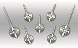1999-2002 satin hub / silver pointers needle kit for Chevrolet trucks and suvs.