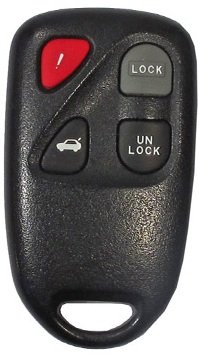 2003-2006 Mazda 6 With Trunk Keyless Entry Remote Fob Clicker With Free Do-It-Yourself Programming and Free eKeylessRemotes Guide