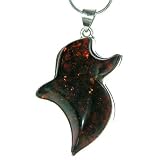 Amber Pendants with Chain Sterling Silver Jewelry 3 inches (pndt578)