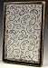 Large Earring Holder - Black Distressed Swirl By title=
