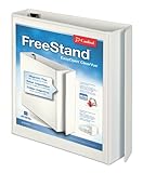 Cardinal FreeStand EasyOpen ClearVue Binder with Locking Slant-D Ring, 1.5 Inch Capacity, Letter Size, White (43110) Knowing God: Walking through the Book of Books