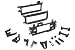 Scosche FCJ1276AB 1974-up Ford, Chrysler, Jeep Multi-Purpose Kit  Including 1999-Up Grand Cherokee/Intrepid  CR1277