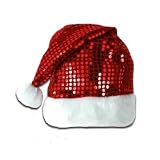 Sequin-Sheen Santa Hat Pkg/12