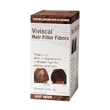 Viviscal Hair Filler Fibers, Light Brown .53 Oz.