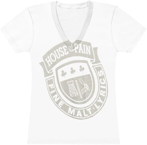 House Of Pain Women's Crest Girls Jr Soft tee Small White