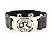 1000K' ways Designs Tree of Life Bracelet, Black Leather, Adjustable