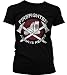 Always Ready Firefighter Juniors T-shirt, Firefighters Helmet and Axes Juniors Tee