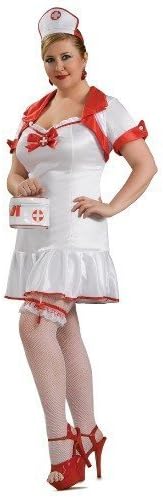 Hot Nurse Costume - Queen - Dress Size 18-20