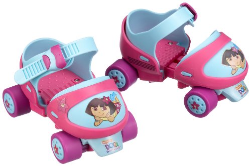 Dora l'exploratrice - RODOSOOPE-00000 - Patin quad sooper rglable - Systme d'aide au Patinage 3 positions