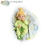 IMAGE OF Cheryl Hill So Truly Real Baby Doll Dressed in Disney Tinker Bell Outfit: Think Tink! by Ashton Drake