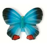 Siro Designs 72-116 Butterflies 40MM Themed Knob - Blue/Navy/Red