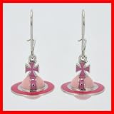 ヴィヴィアンウエストウッド ALL ENAMEL ORB E/SS/PINK ピアス レディース