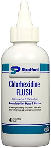 Flush Solution Chlorhexidine 0.2% [Dogs & Horses] 4 oz [Misc.]