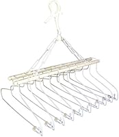 ニシダ 洗濯ハンガー リニア10連ゼータハンガー ハンガー10本 VL-W 217512