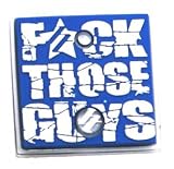 Hybrid Halo Back Plate - Those Guys - Blue