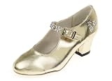 Souza for Kids - 8136 - Déguisement - Chaussures Talons Hauts - Or - Taille 36