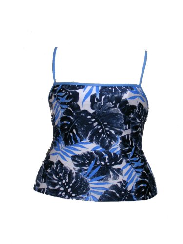 Nautica Tropical Blue Underwire Swimsuit-top 10
