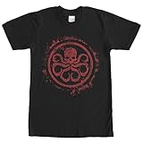 Marvel Hail Hydra Logo Mens 5XL Graphic T Shirt - Fifth Sun