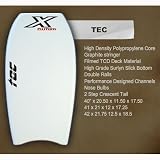 Custom X TEC 41 or 42 Crescent Tail bodyboard
