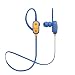 Bluetooth Wireless Earbuds | Secure Ear-hook, 7 Hour Playtime, 30 Foot Range, Hands-Free Calling, Sweat Resistant | JAM Live Large Earphones Blue