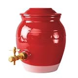 Emile Henry - 336684 - Vinaigrier - En Ceramique Emaillee - Diametre 20 Cm - Contenance 3,8 L