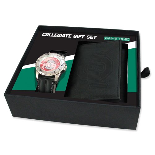 Mens Ohio State University Watch & Wallet Set