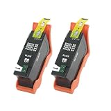 2-pk Dell (series 21) Compatible Black Cartridges For Use With Dell V313/v313w/v515w/v513w/p713w/v715w
