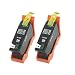 2-pk Dell (series 21) Compatible Black Cartridges For Use Wi