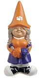 NCAA Clemson Tigers Cheerleader Garden Gnome