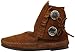 Minnetonka Women's 2 Button Hardsole Boot