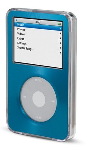 Belkin Acrylic and Brushed Metal Case for iPod 5G, 5.5G (Blue)