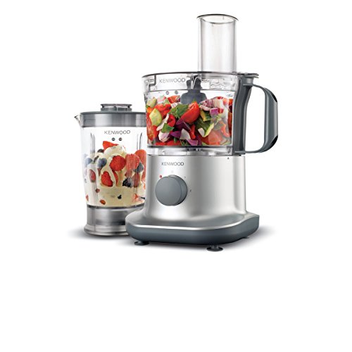 New Kenwood FPP225 Silver Food Processor, Kitchen Blender Emulsifier