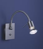 Halogen WandspotFlex, 1-flammig, matt – Fischer 87571