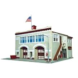 Life-Like Trains HO Scale Building Kits - Fire House by Walthers, Inc.