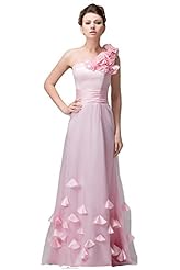 Mesh Backless One Shoulder Satin/Silk/Taffeta Evening Dress 