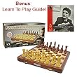 Kasparov Grandmaster Chess Set- Wooden Chess Pieces - Toys & Games > Chess Sets