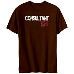 Consultant - Off Duty Berufe Herren T-Shirt (Braun, Gr��en X-Small - XXX-Large)