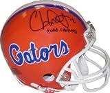 Chris Leak signed Florida Gators Replica Mini Helmet 2006 Champs