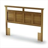 South Shore Versa Full , Queen Panel Headboard in Golden Oak Finish