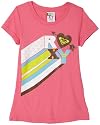 Roxy Girls 7-16 - Neon Nails Short Sleeve Tee