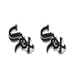 Chicago White Sox Post Stud Logo Earring Set Mlb Charm